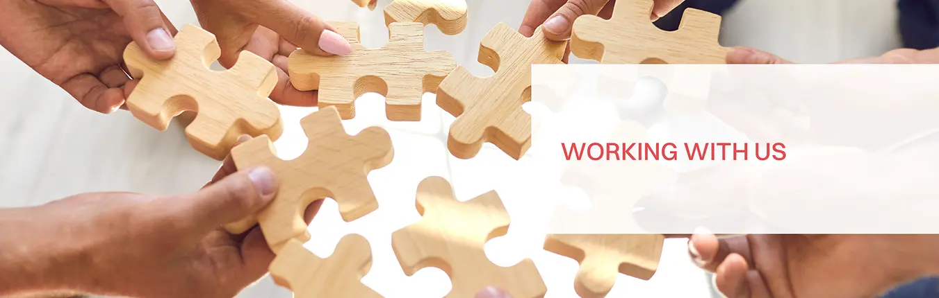 Work with Us Banner