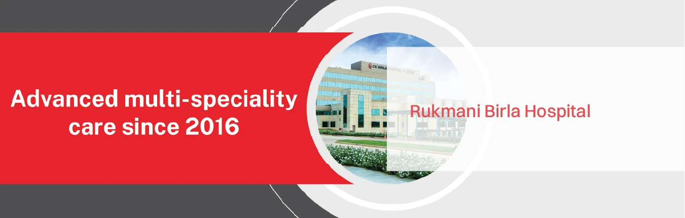 Rukmani Birla Hospital Banner